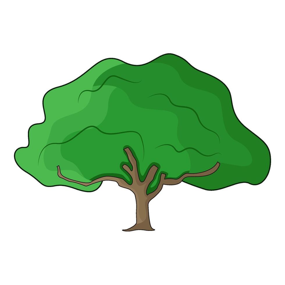illustration of Tree vector