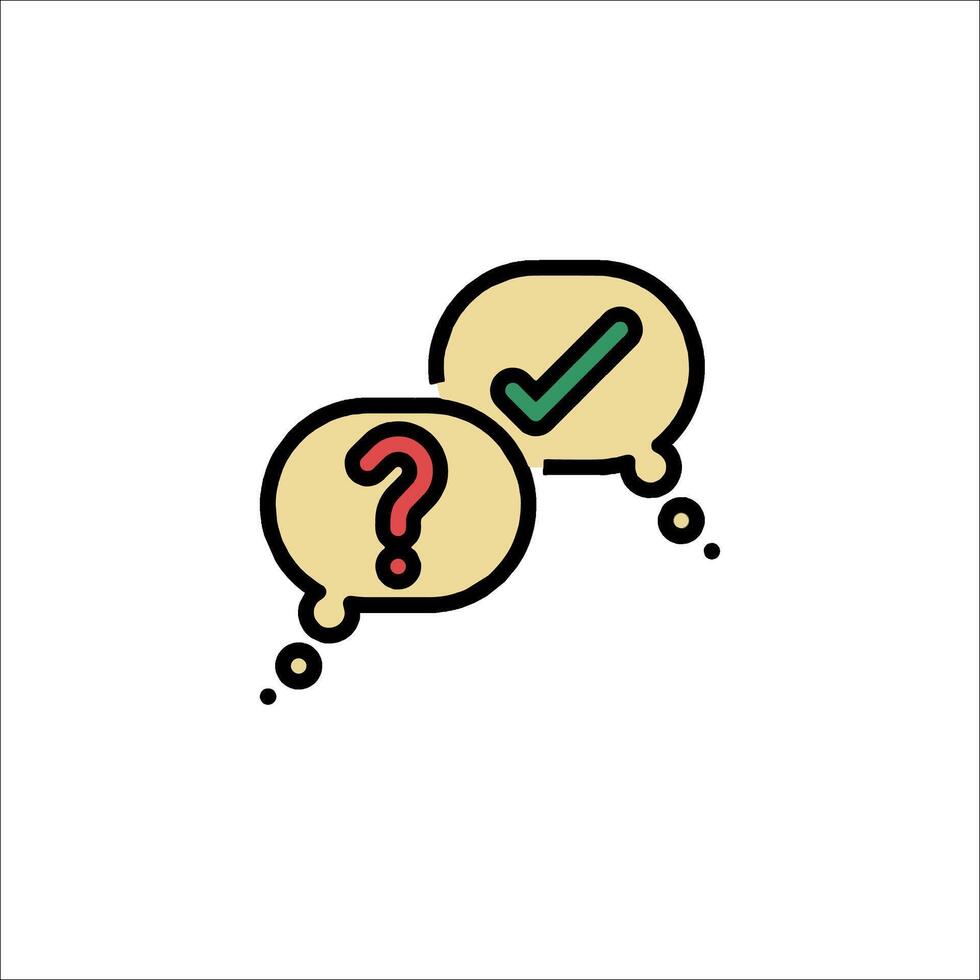 Question mark icon illustration vector