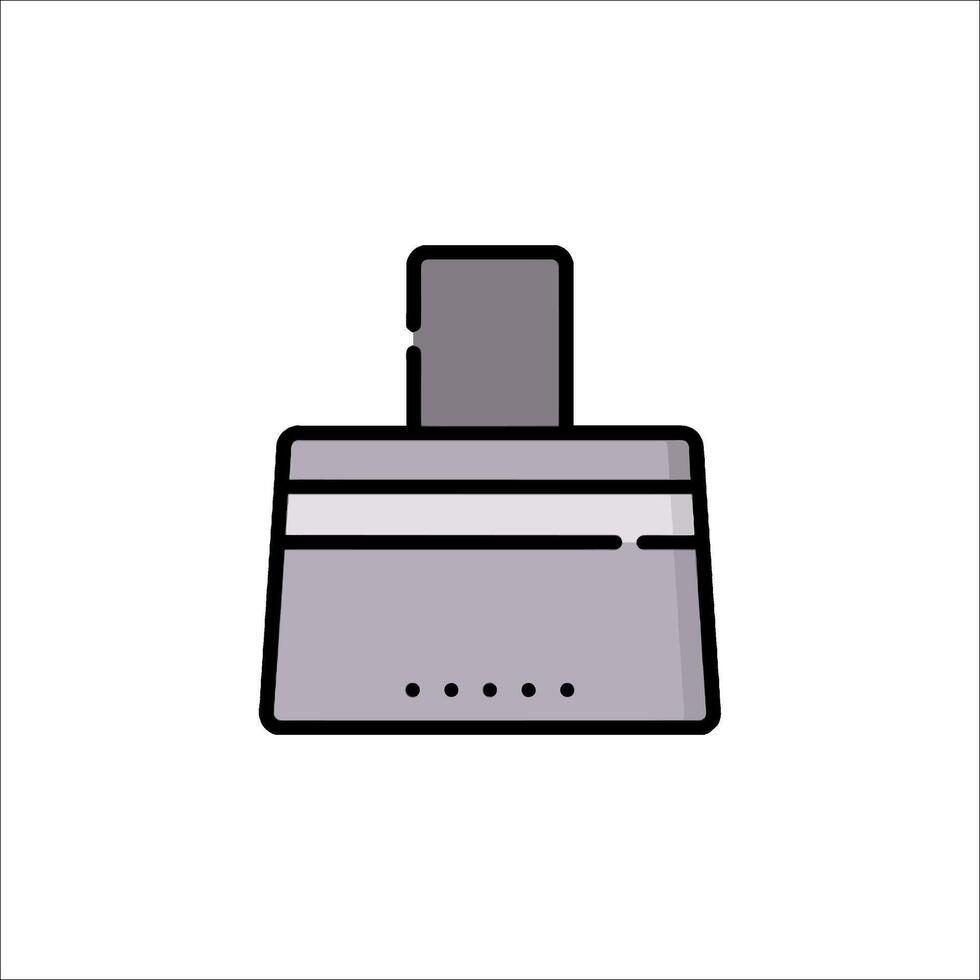 Credit card icon illustration vector