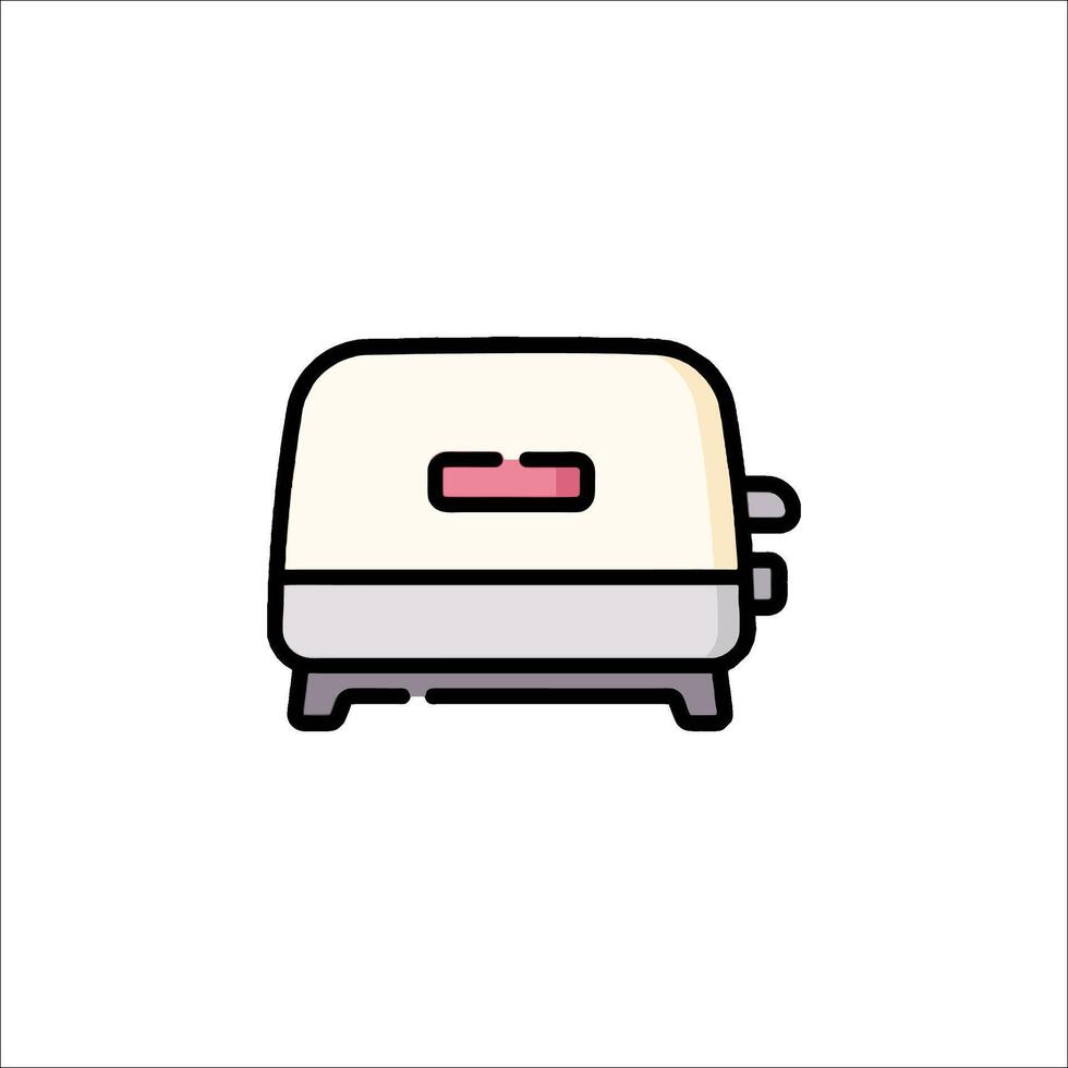 Toaster icon illustration vector