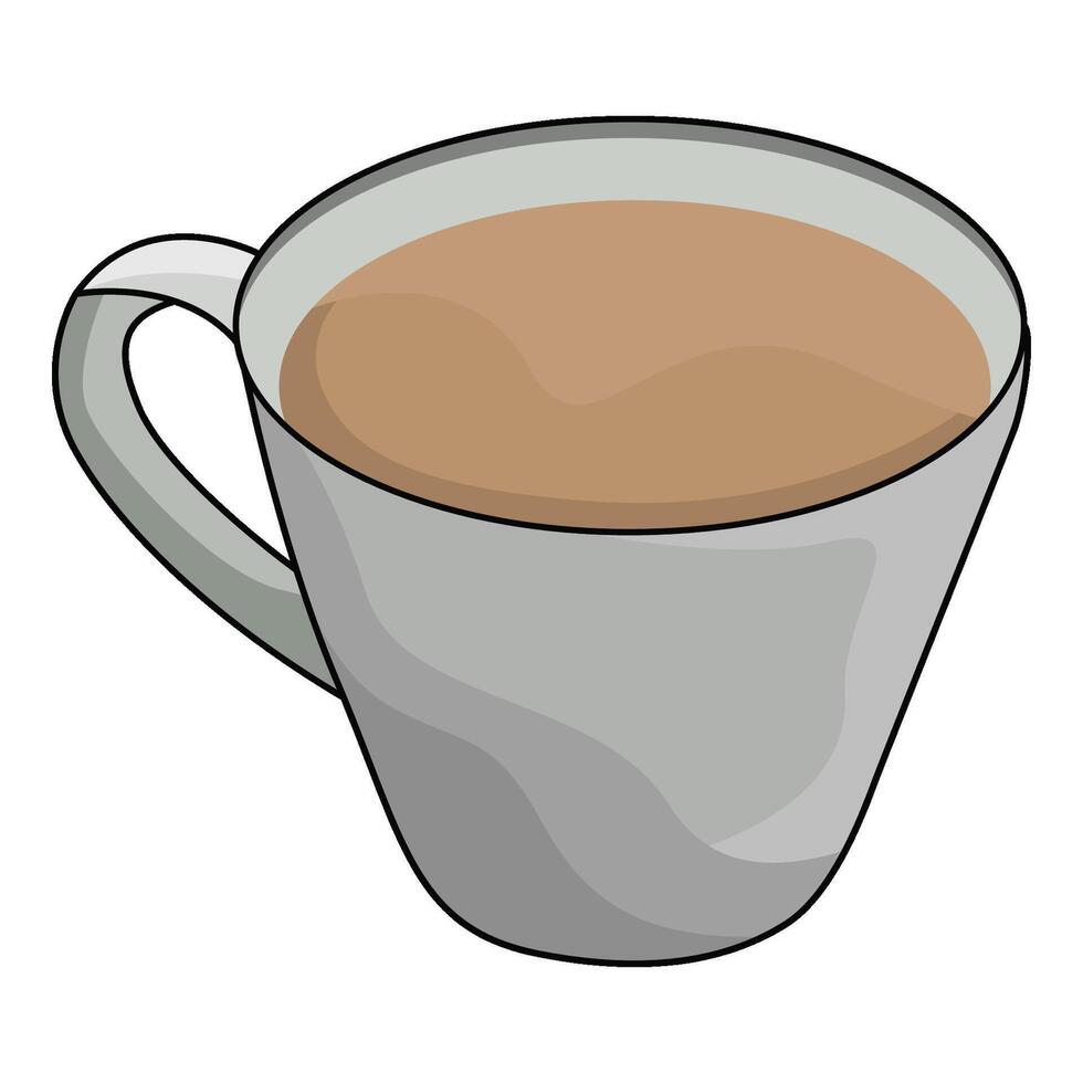 illustration of Cappuccino vector