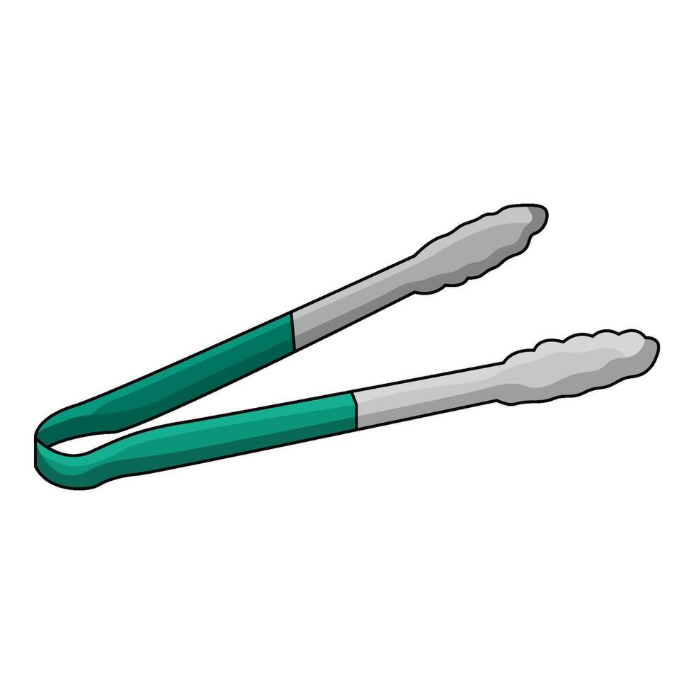 illustration of Serving Tongs vector