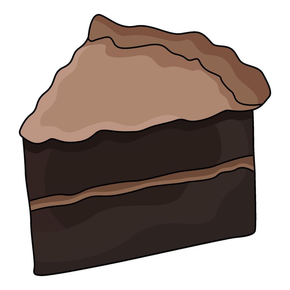 illustration of Cake Slice vector