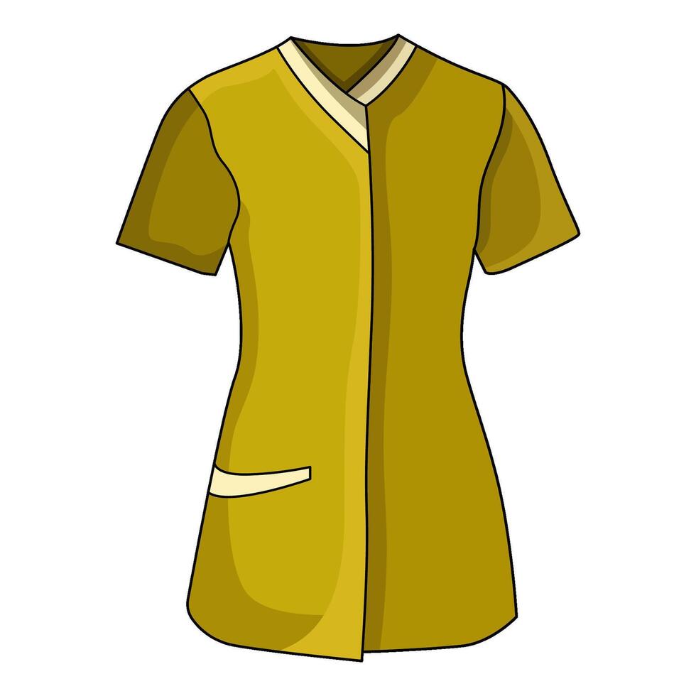illustration of Uniform Cleaning vector