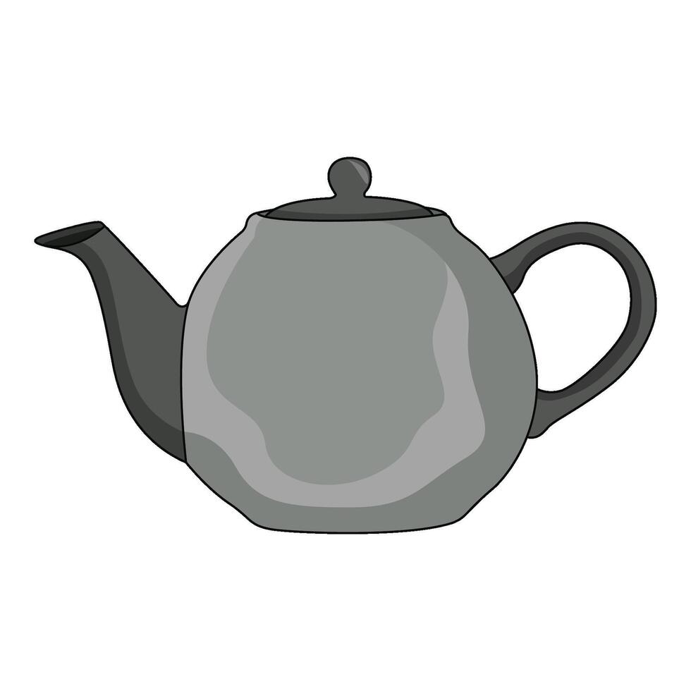 illustration of Teapot vector