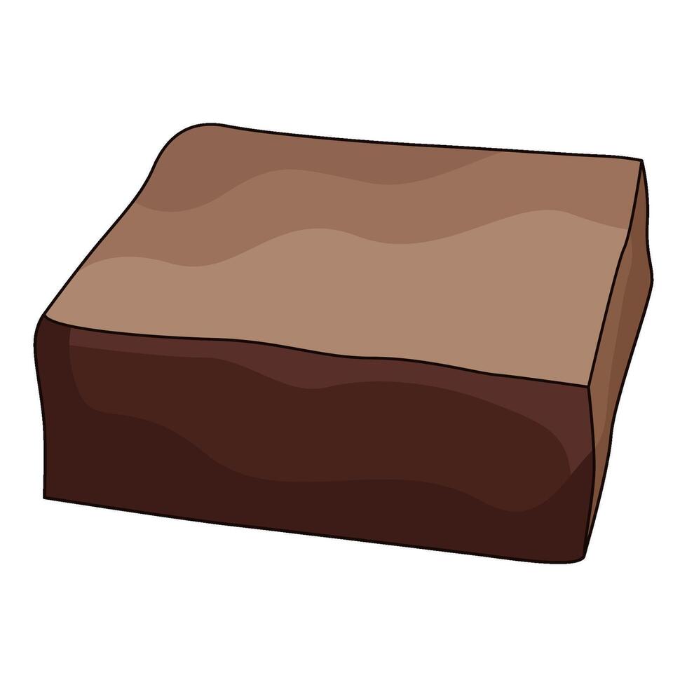 illustration of Brownie vector