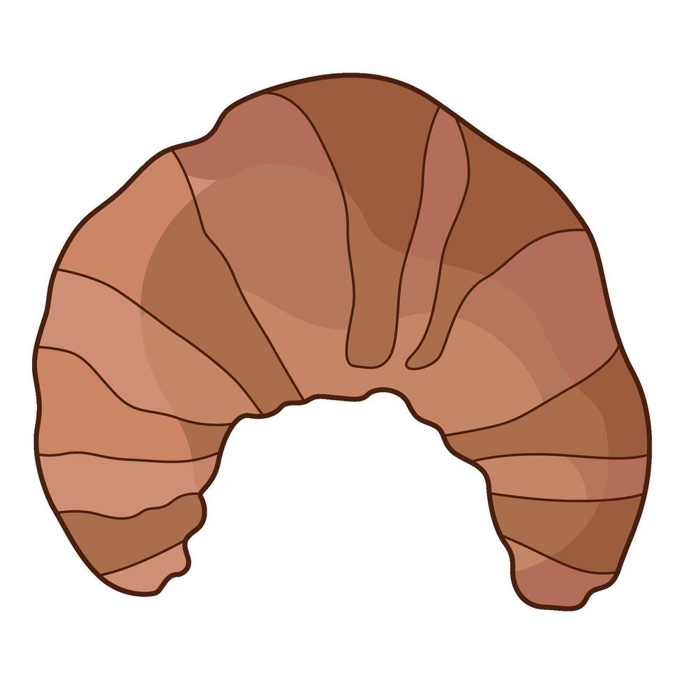 illustration of Croissant vector