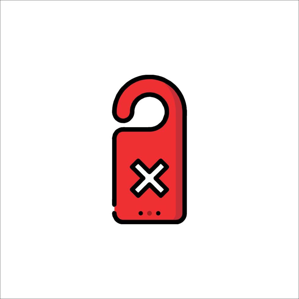 Lock icon illustration vector