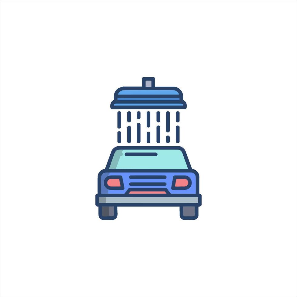 Car wash icon, illustration vector