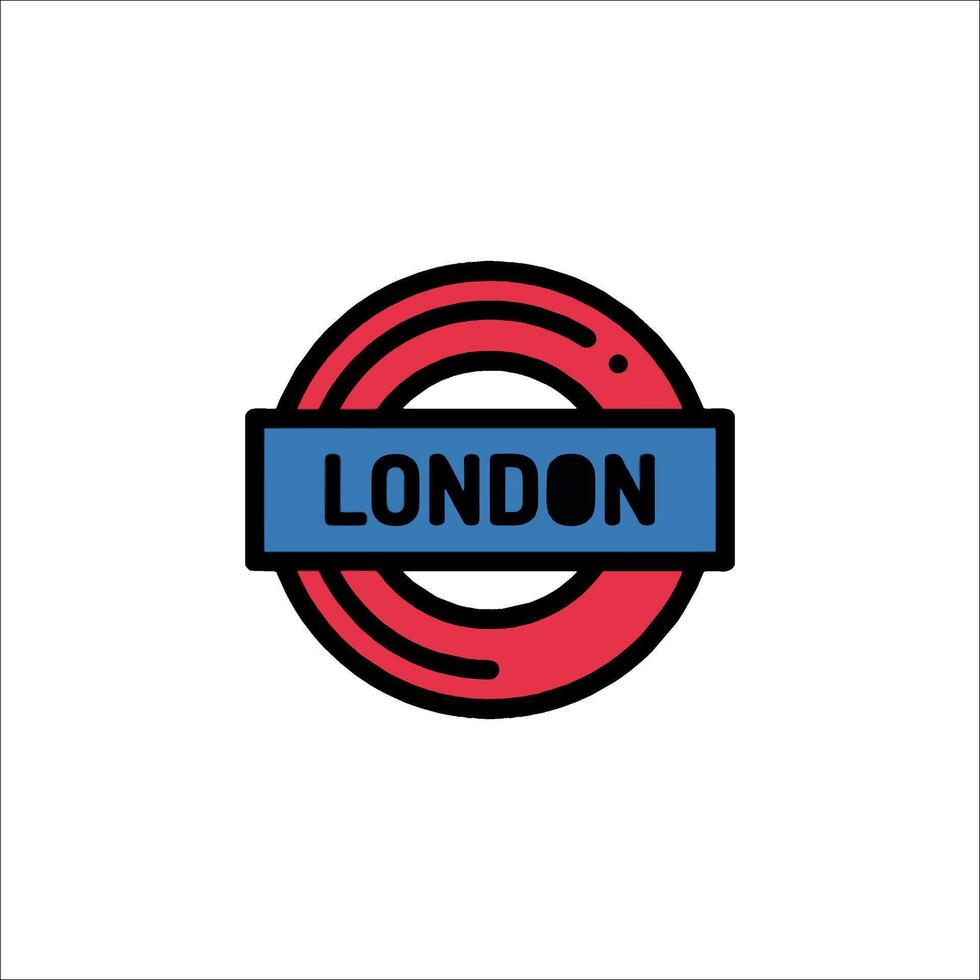 London tube logo illustration vector