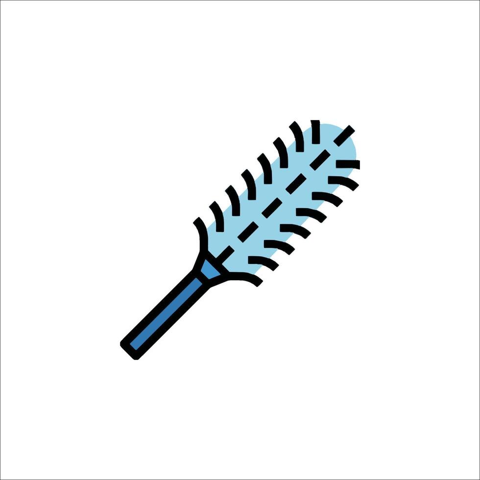 A brush icon on a white background vector