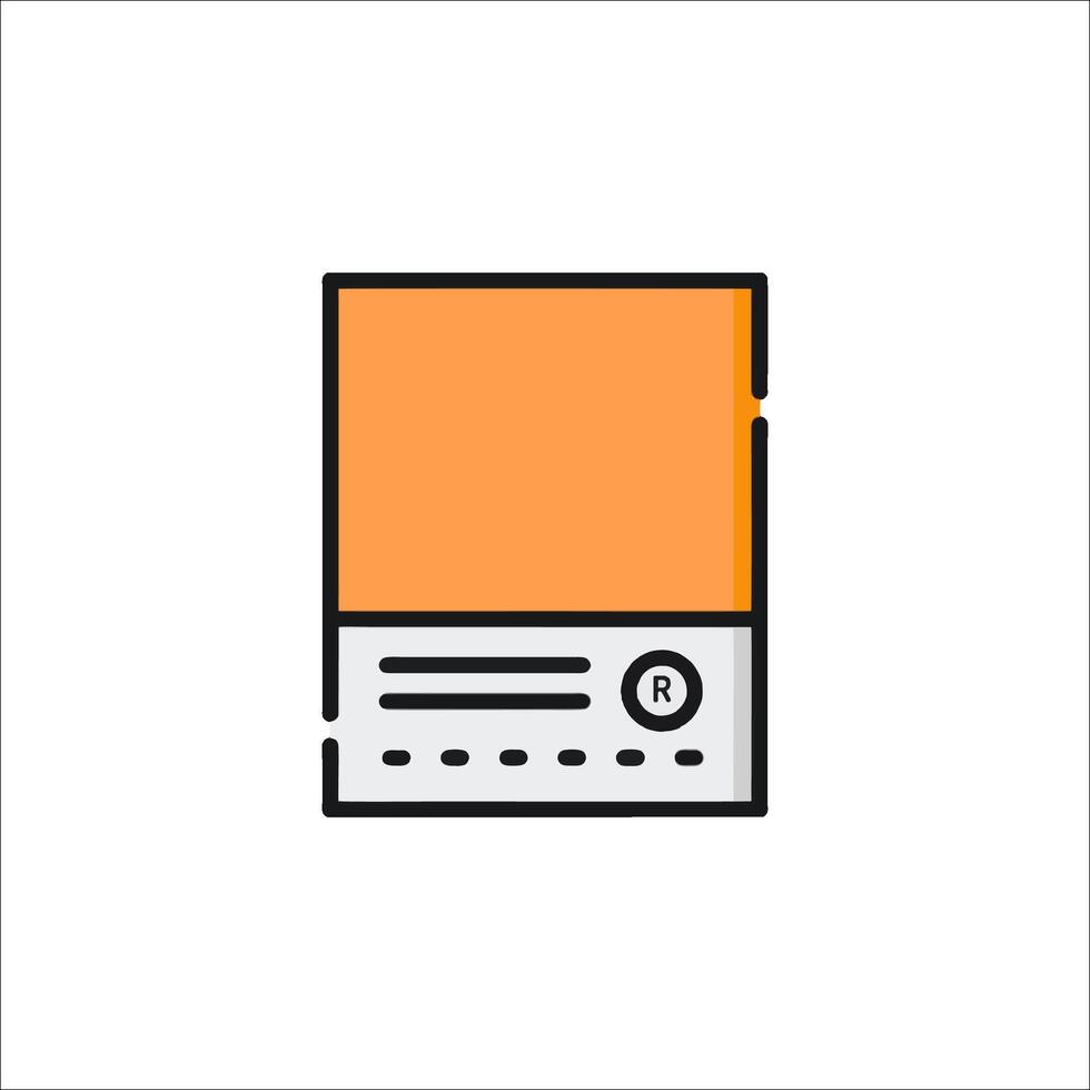 A book icon on a white background vector