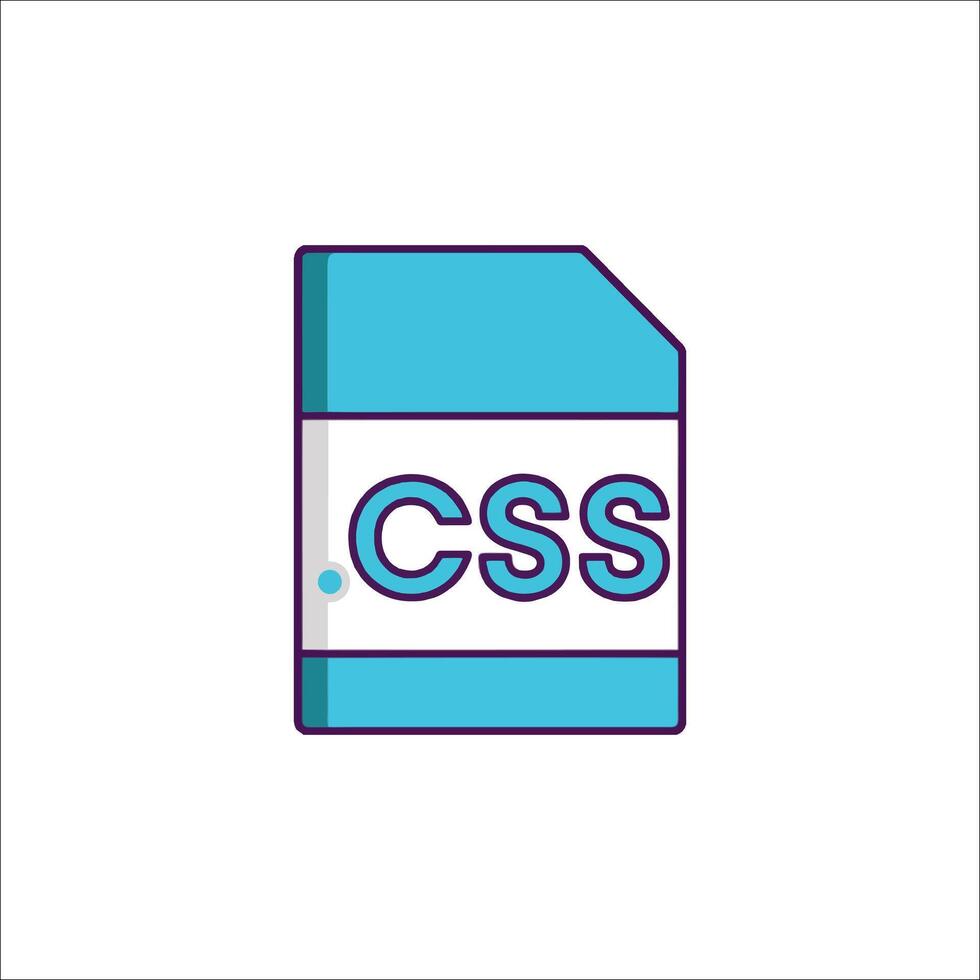 Css file icon illustration 53417042 Vector Art at Vecteezy