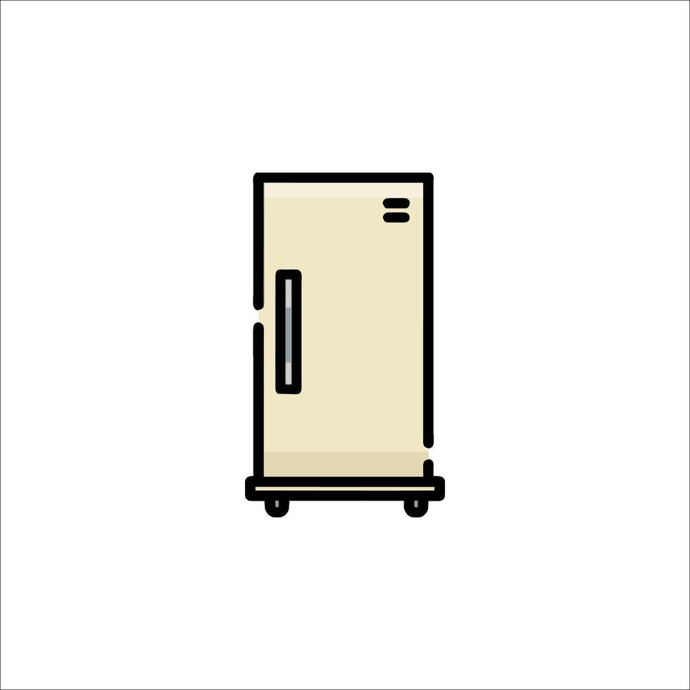 refrigerator icon illustration vector