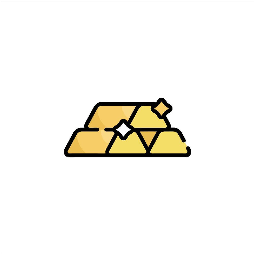 gold icon illustration vector