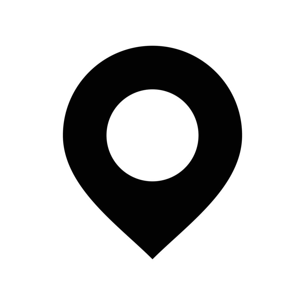 location pin icon template illustration design vector