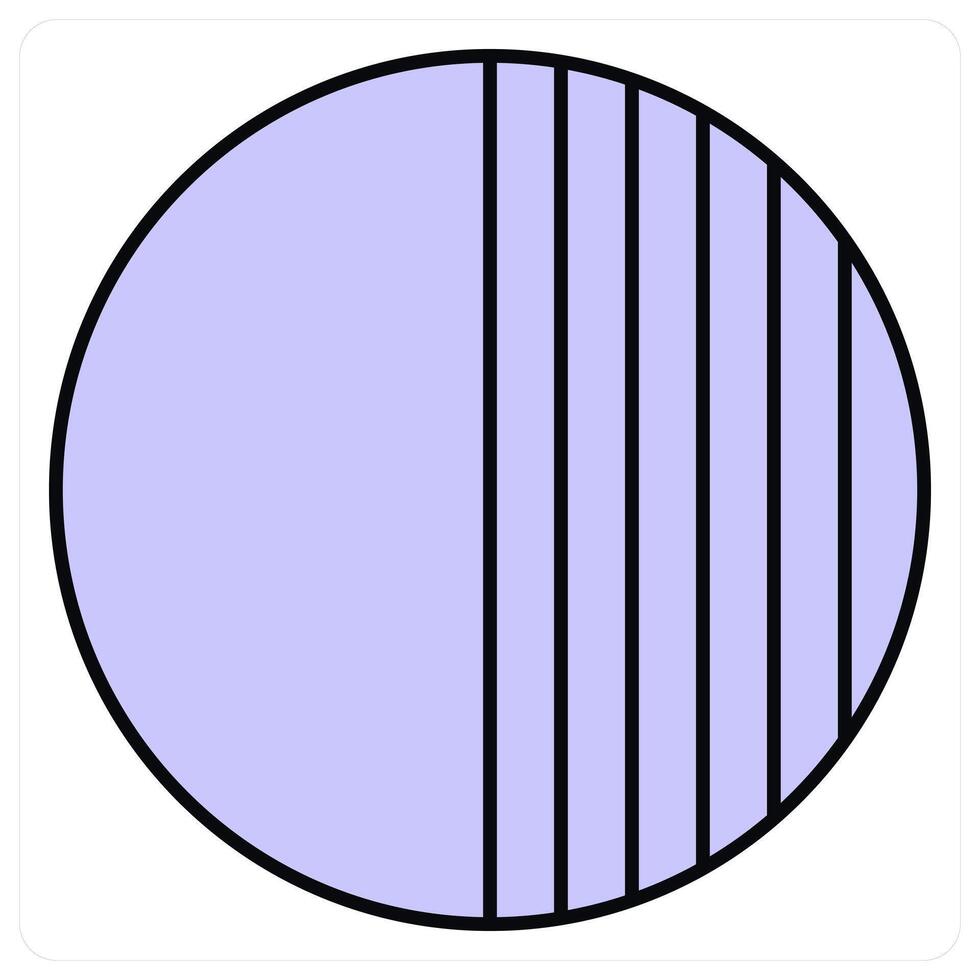 Intersection and trim icon concept vector