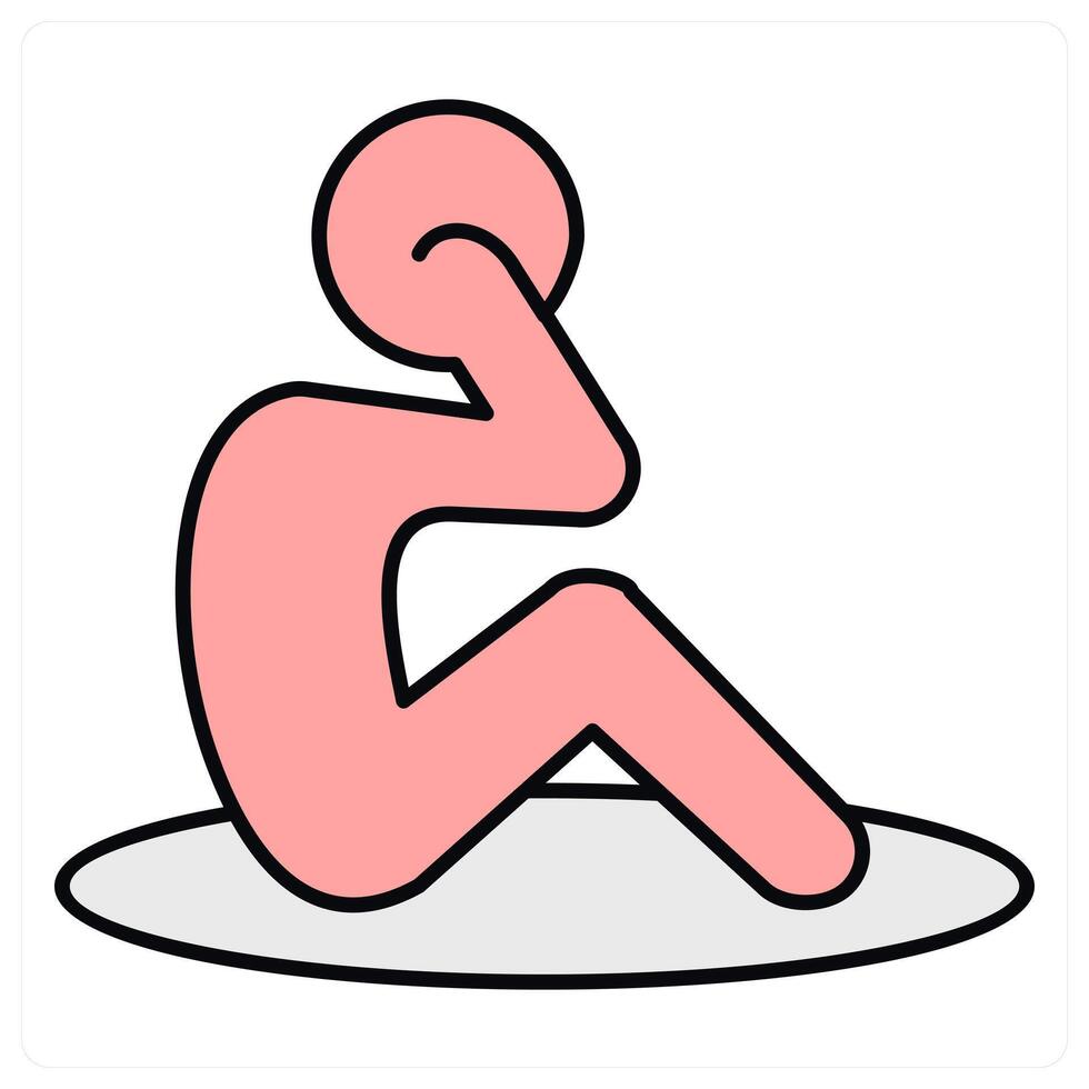 Yoga and health icon concept vector