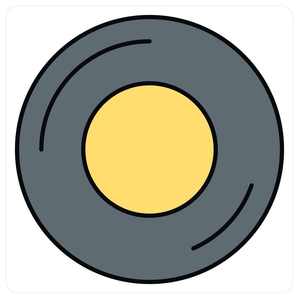 Disk and dics icon concept vector