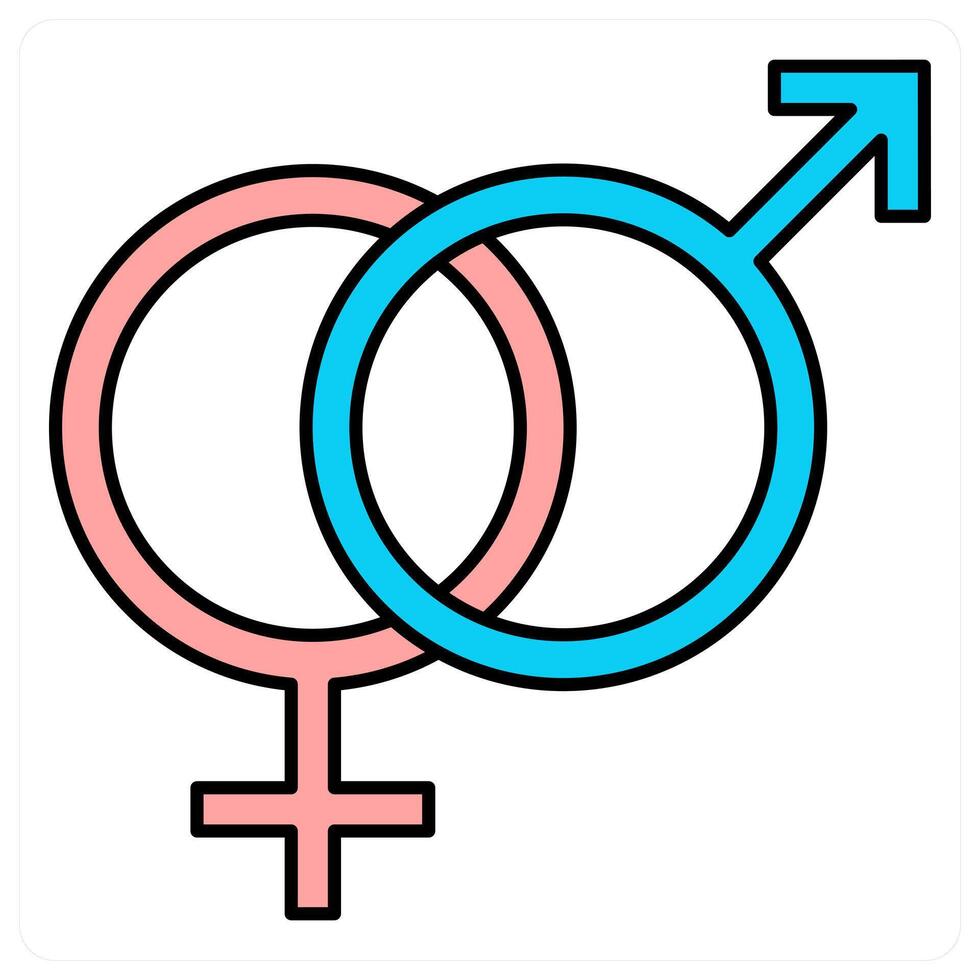 Gender and male icon concept vector