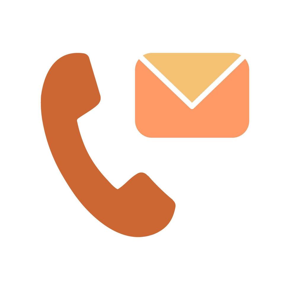 Contact Us Icon Design vector