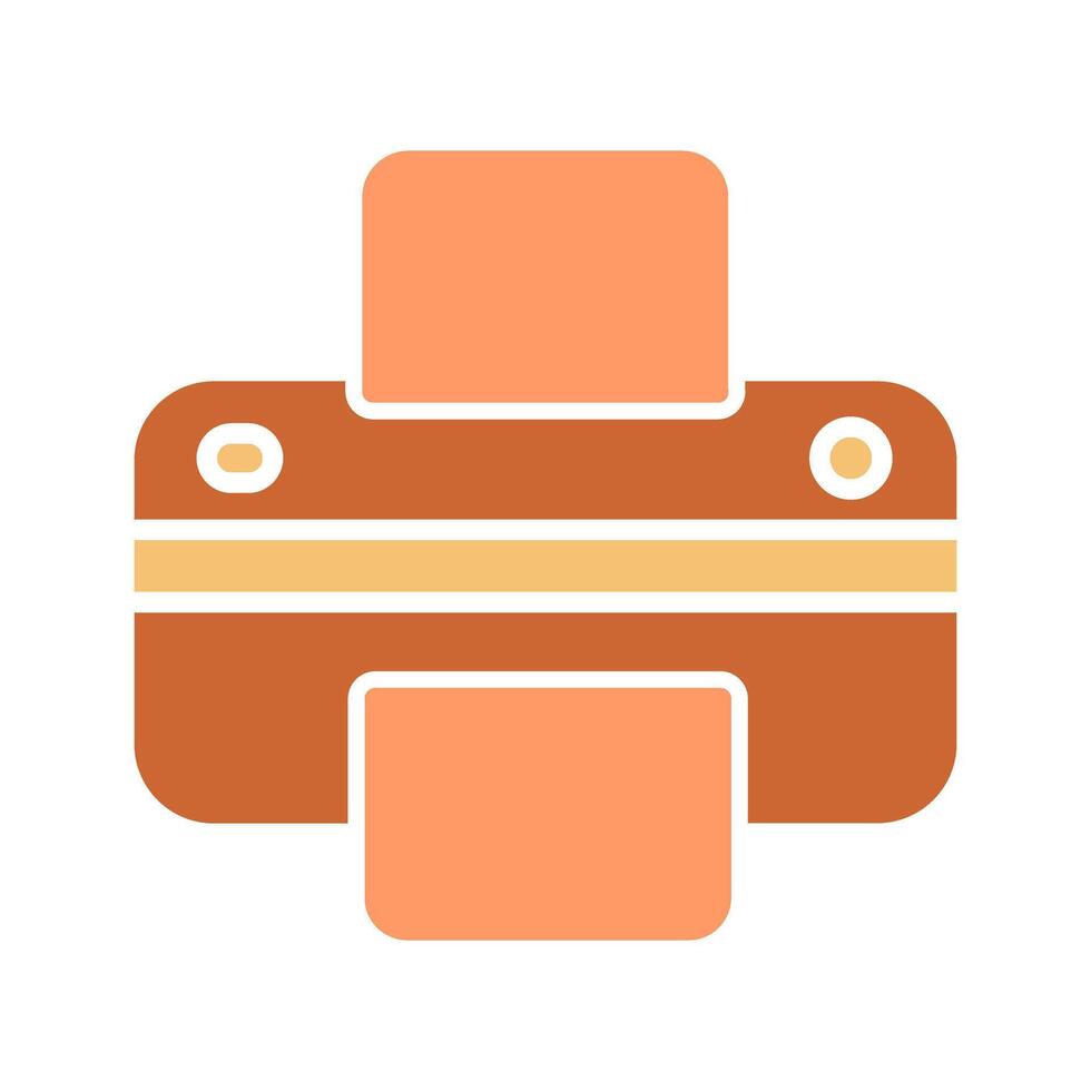 Printer Icon Design vector