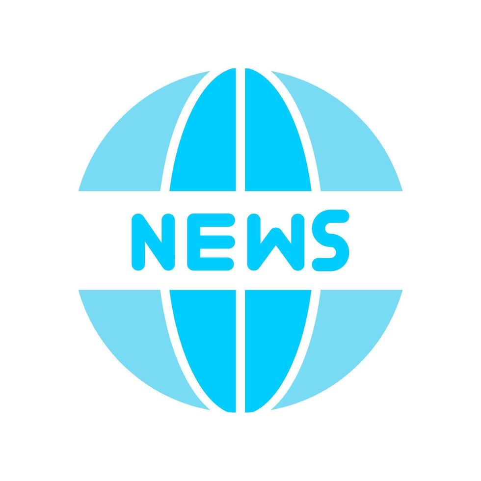 News Website Icon Design vector