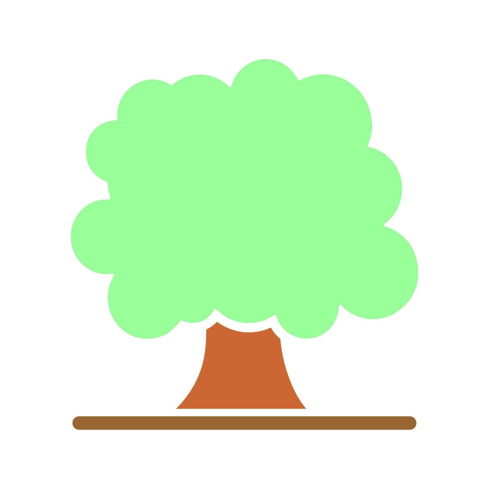 Deciduous Tree Icon Design vector