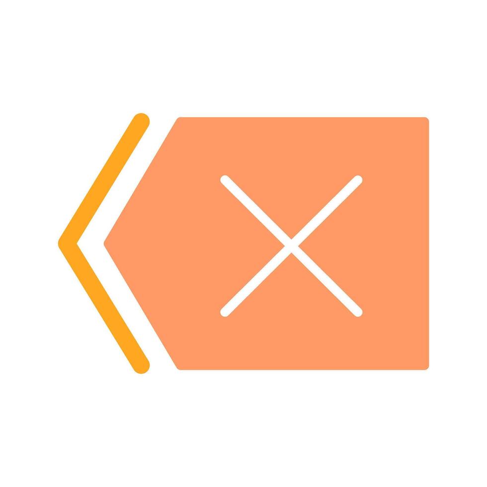 Delete Icon Design vector
