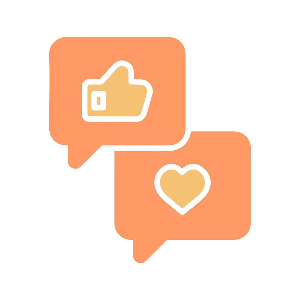 User Feedback Icon Design vector