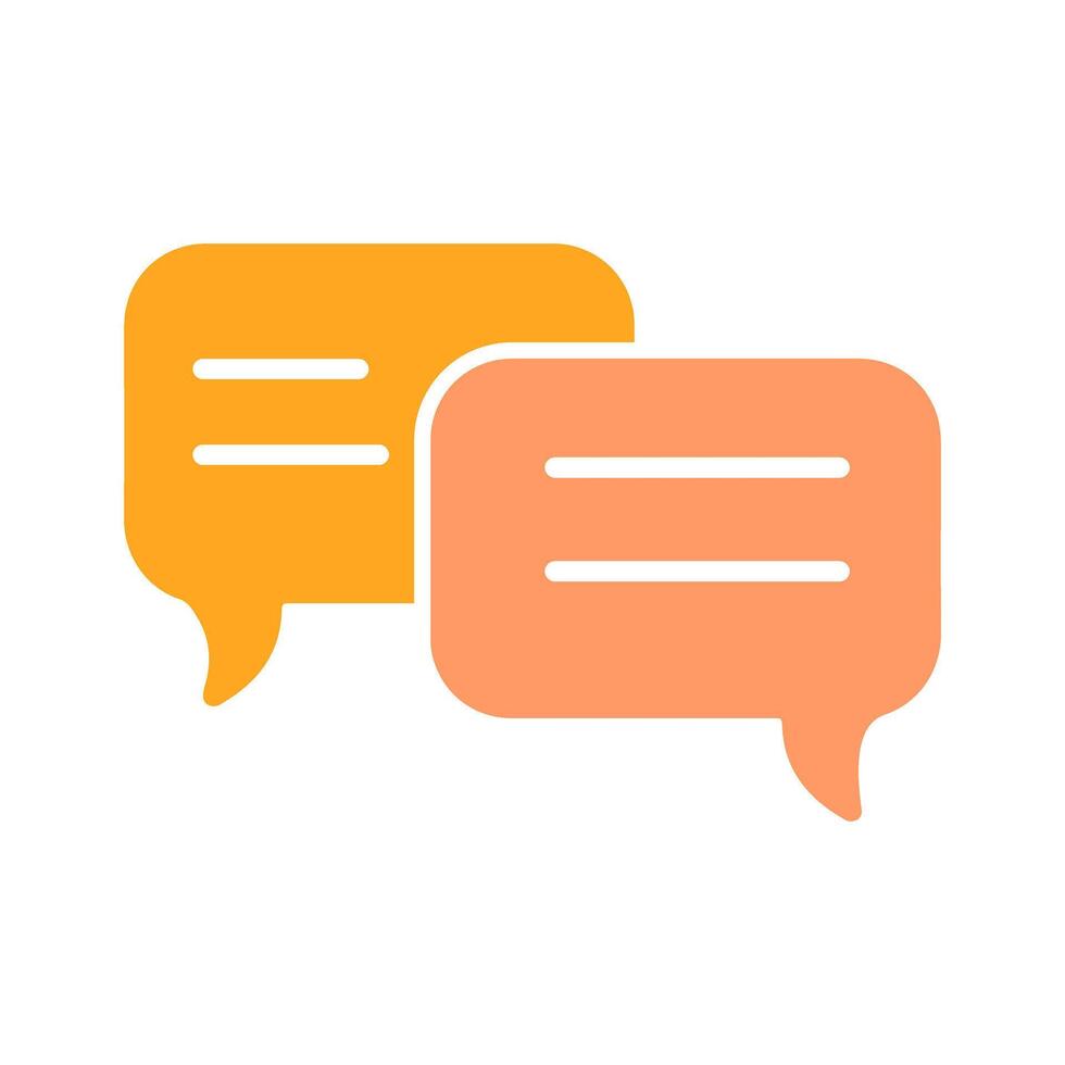 Message Bubble Icon Design vector