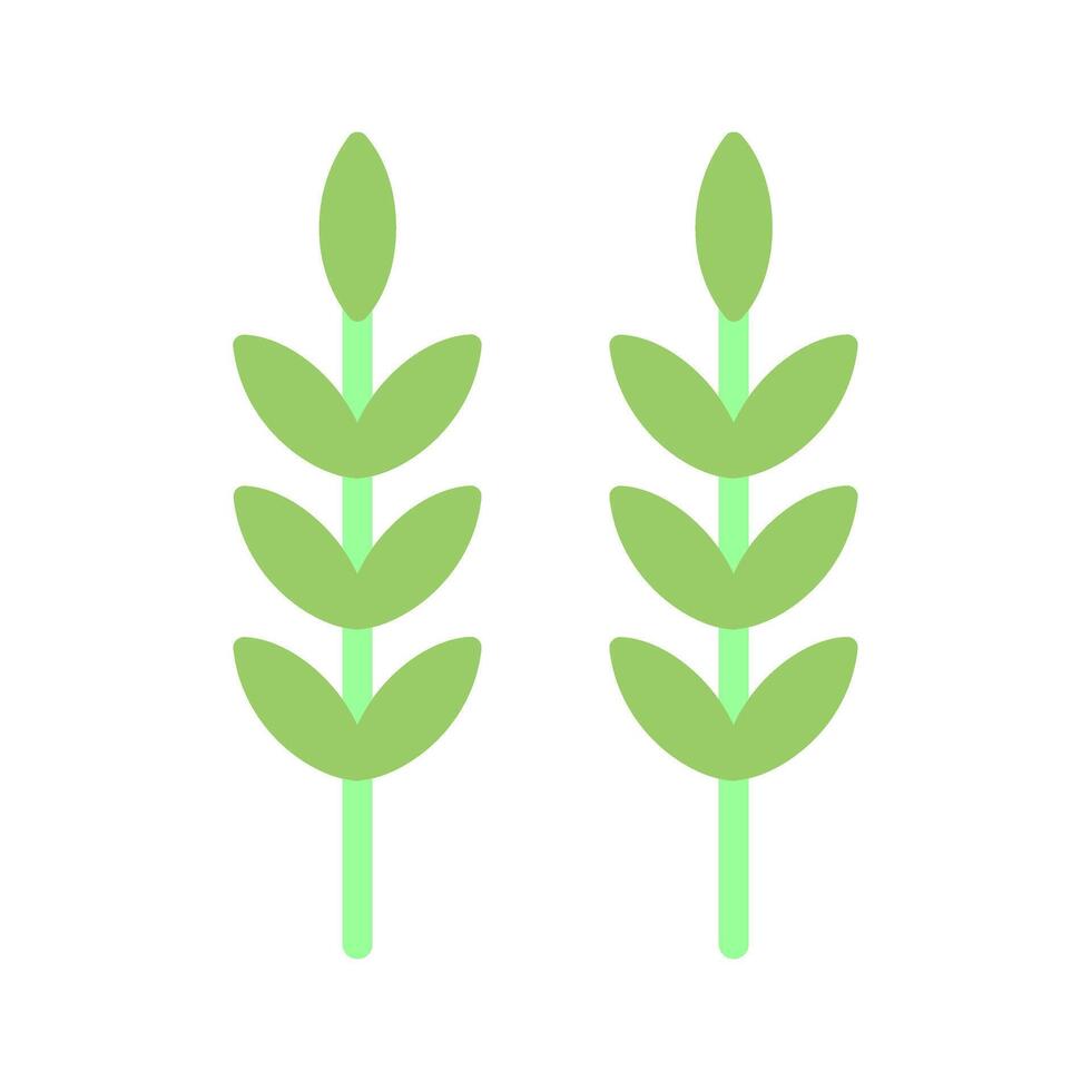 Sheaf of Rice Icon Design vector