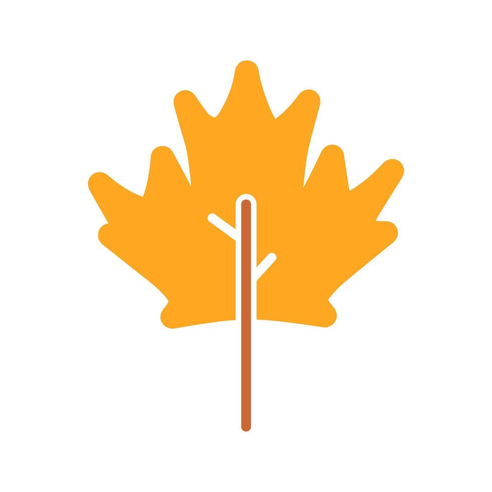 Maple Leaf Icon Design vector