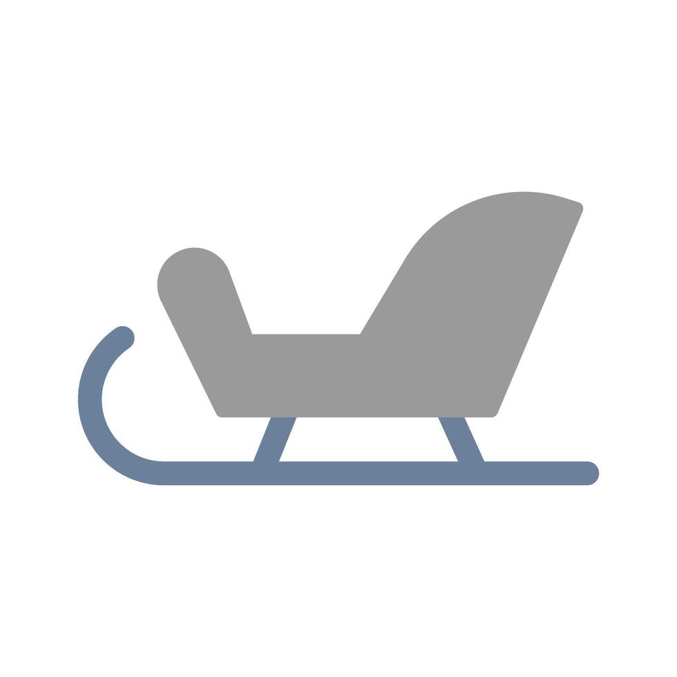 Sleigh Icon Design vector