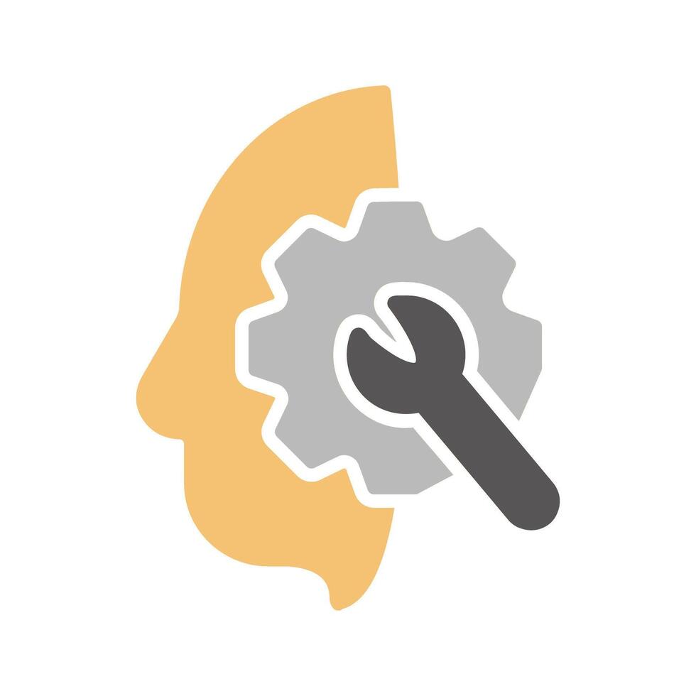 Problem Resolution Icon Design vector