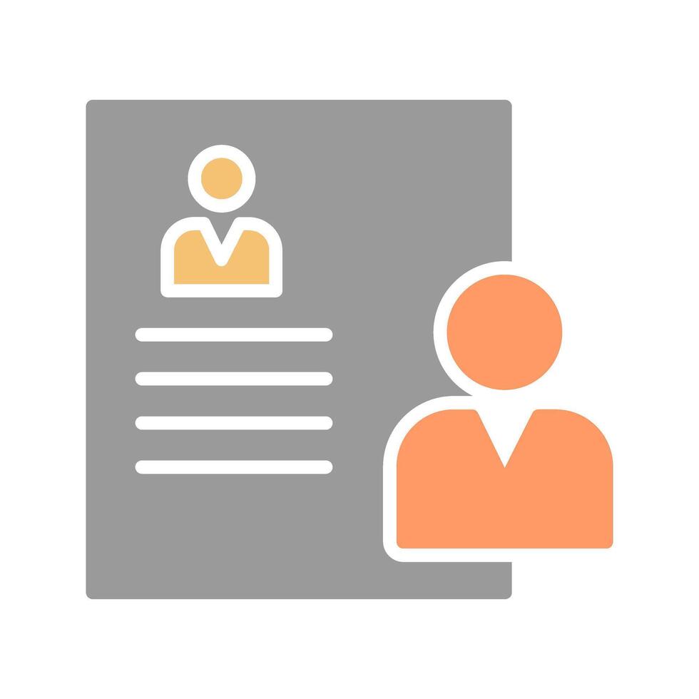 HR Policy Icon Design vector
