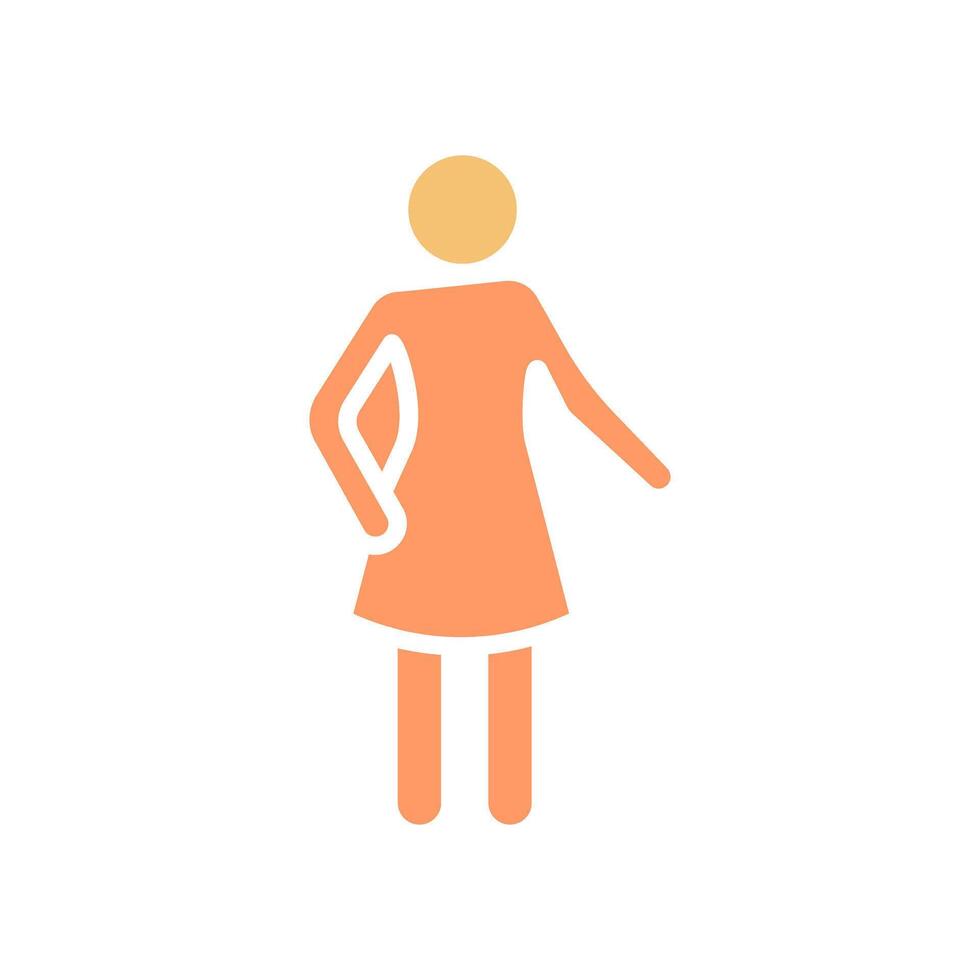 Photography Posing Icon Design vector