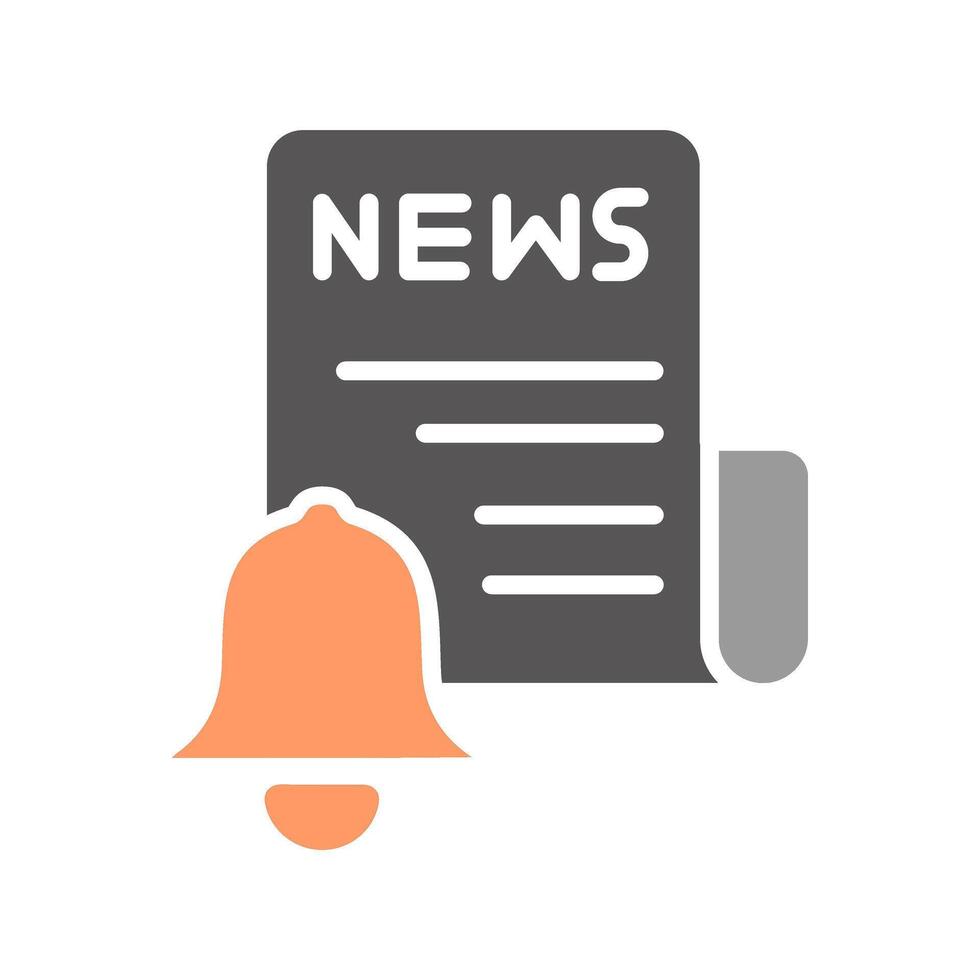 News Update Icon Design vector