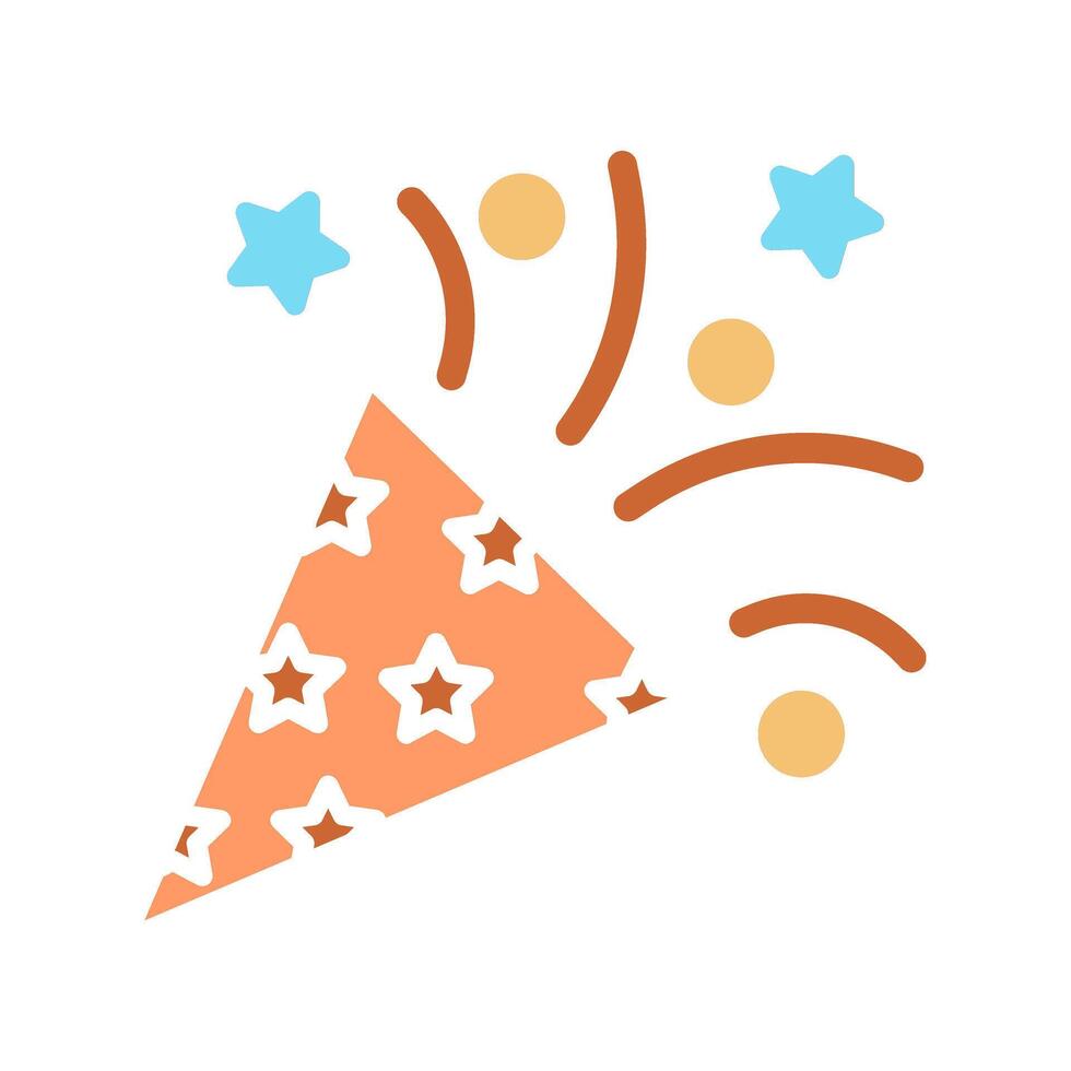Surprise Party Icon Design vector