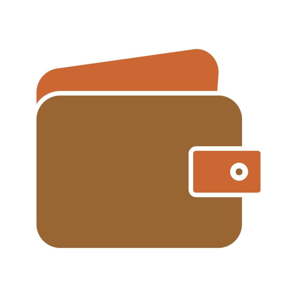 Wallet Icon Design vector