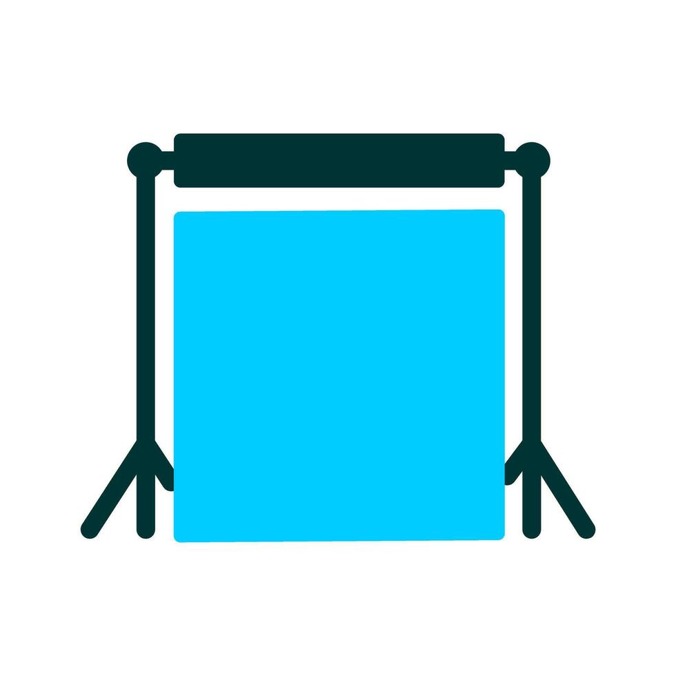 Photography Backdrops Icon Design vector