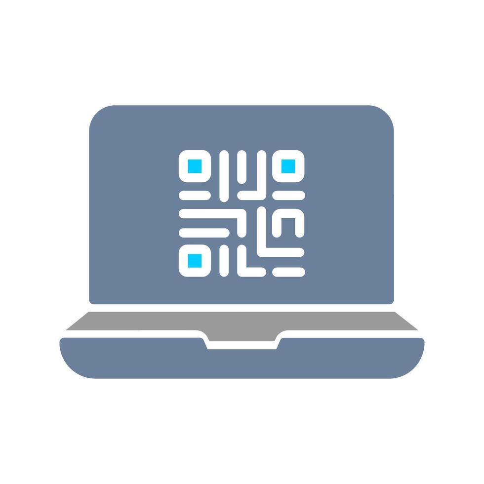 QR Code Scanner App Icon Design vector