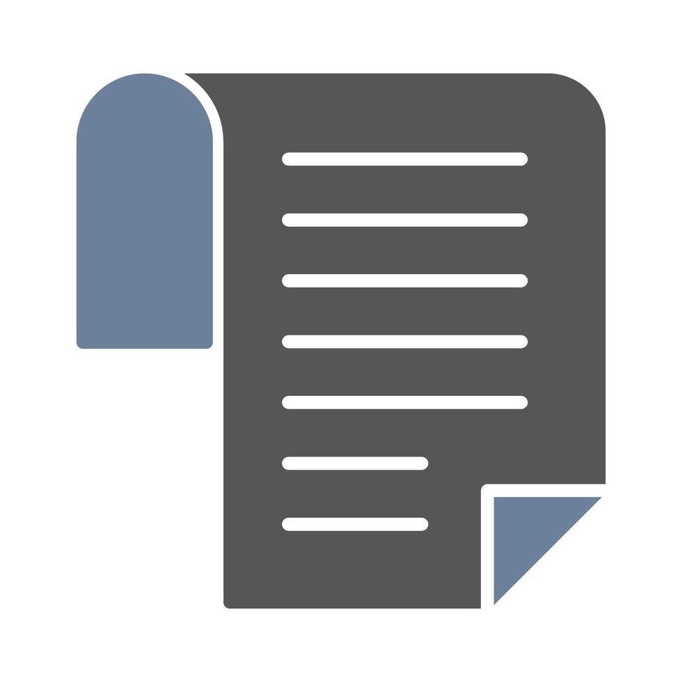 Document Icon Design vector