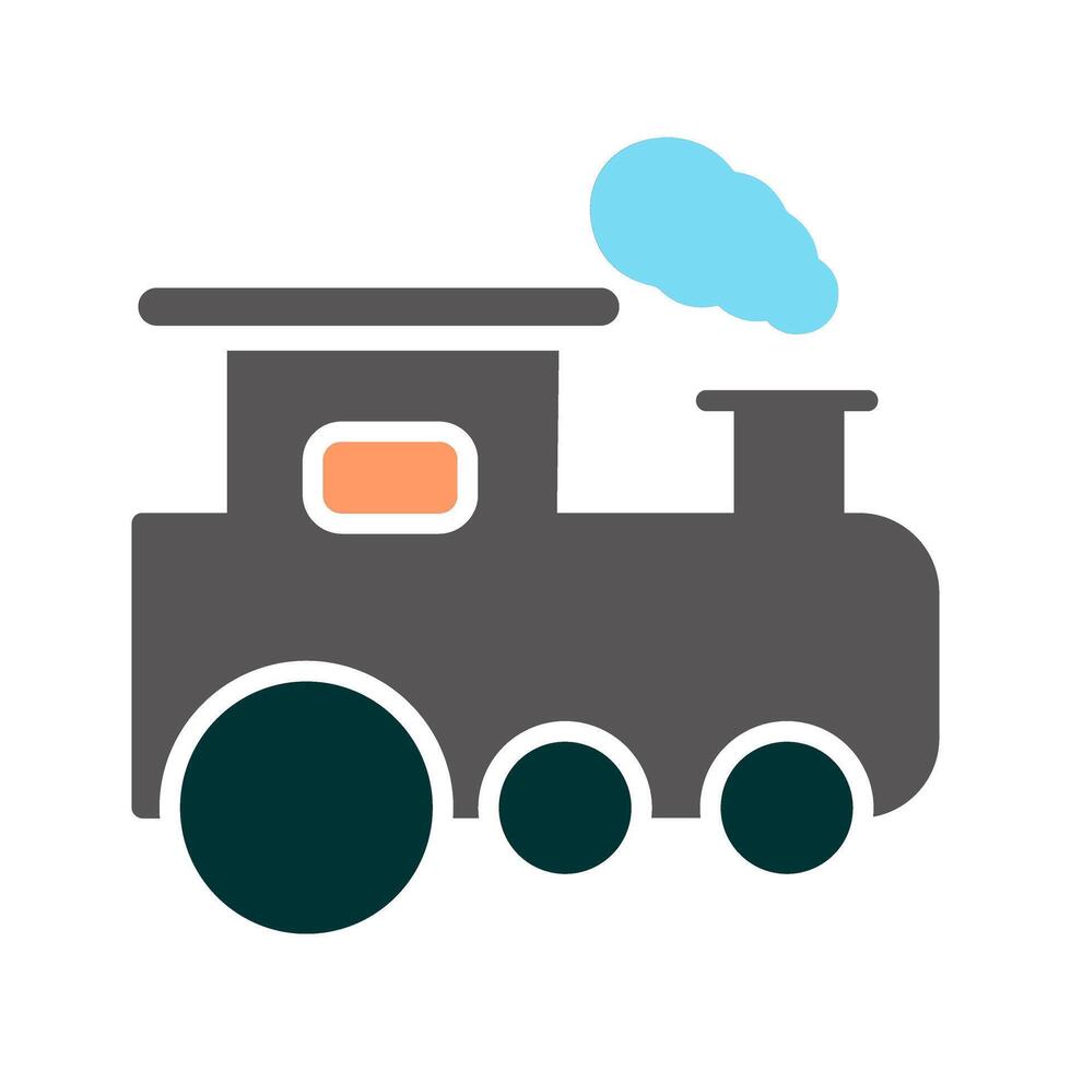 Train Icon Design vector