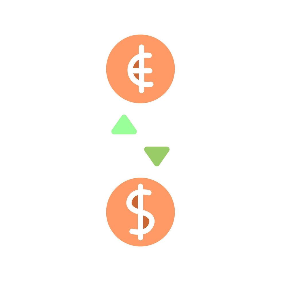 Currency Exchange Icon Design vector