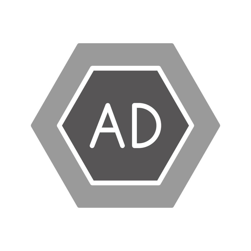 Ad Blocker Icon Design vector
