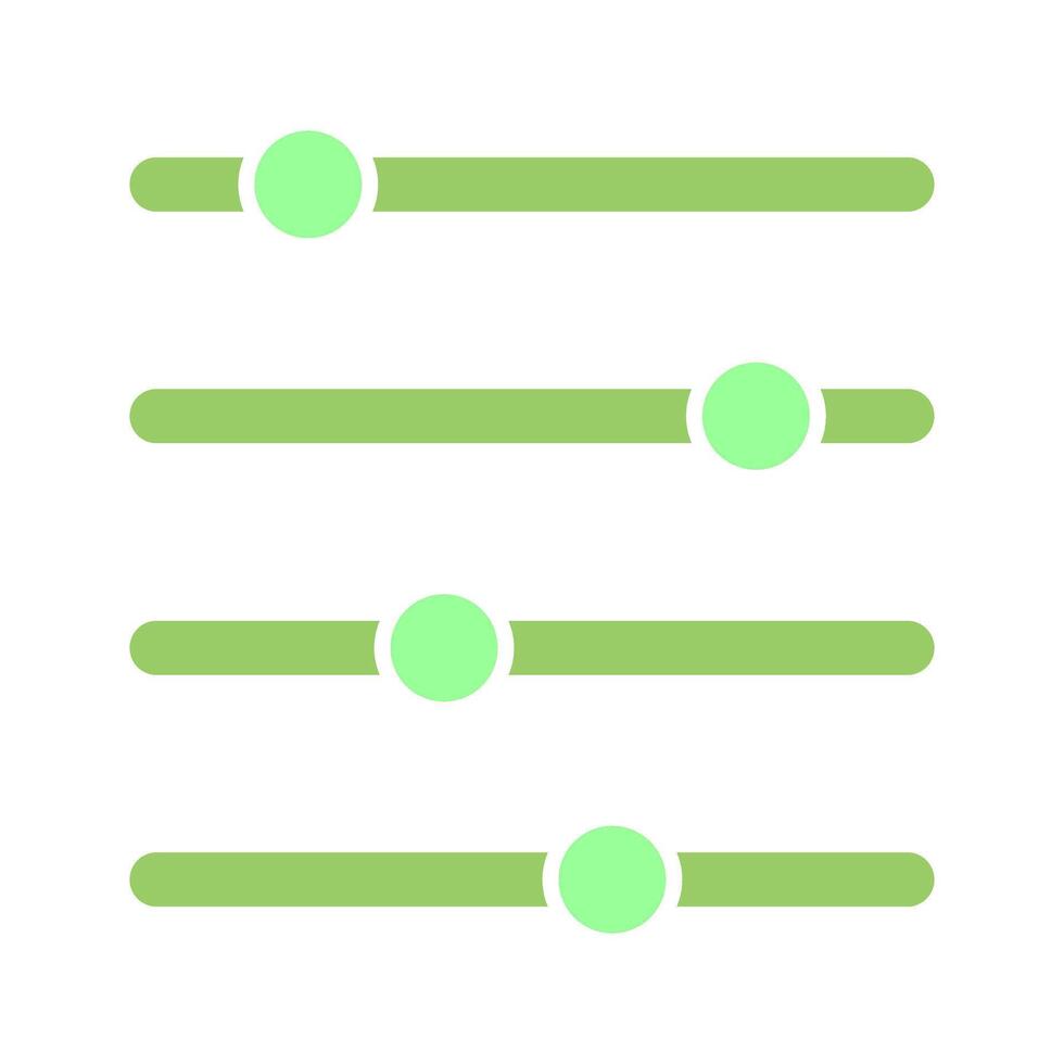 Filtering Icon Design vector