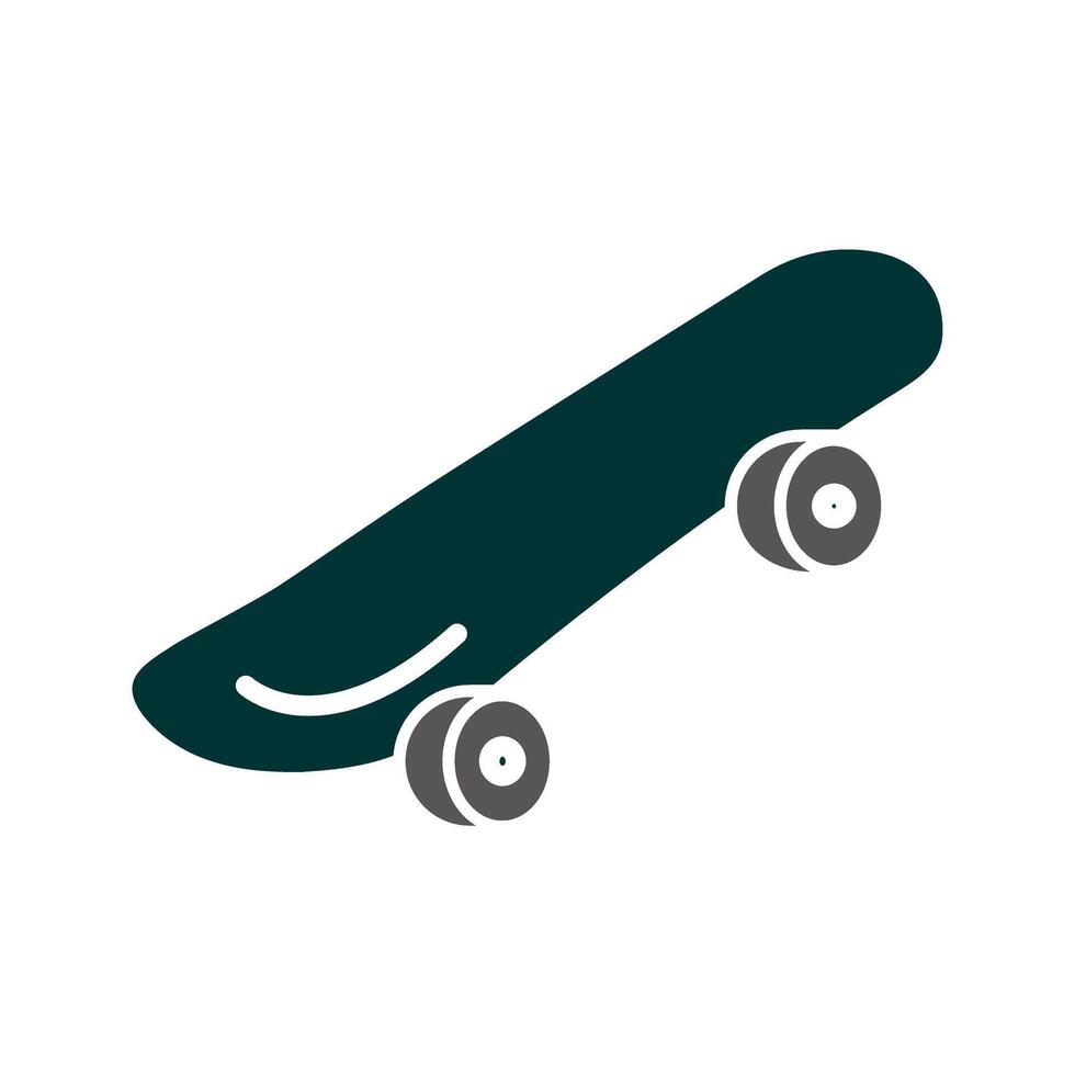 Skateboard Icon Design vector