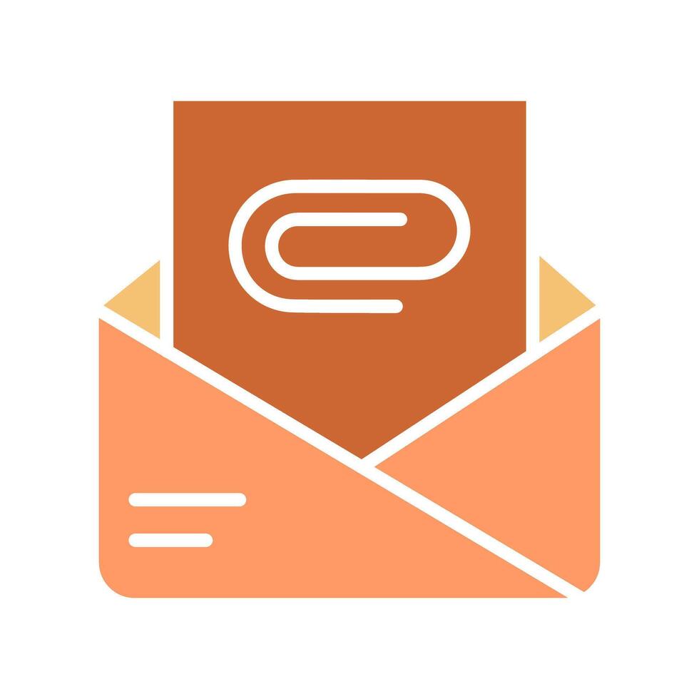 Attachment Clip Icon Design vector
