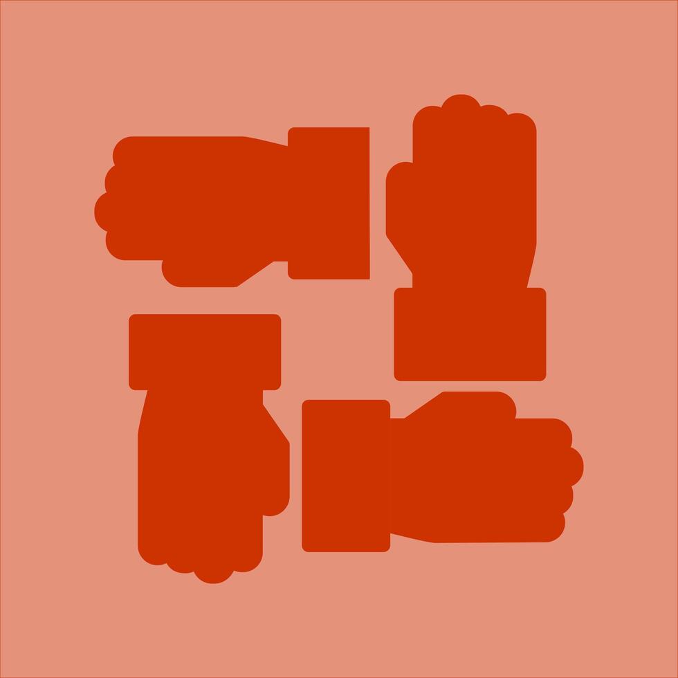 Teamwork Icon Design vector